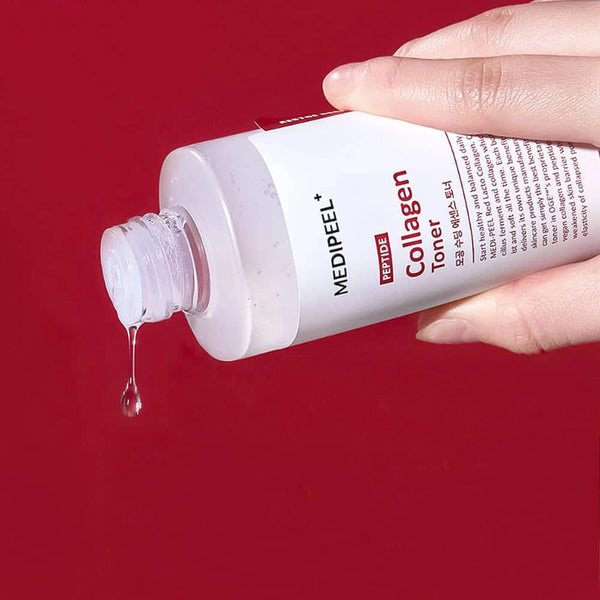 Nomierinošs toniks ar kolagēnu Medi-Peel Red Lacto Collagen Soothing Essence Toner