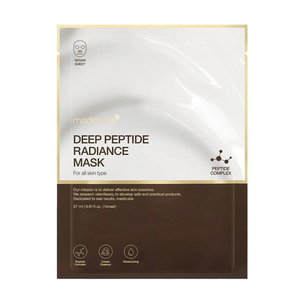 Лифтинг-маска для сияния Medicube Deep Peptide Radiance Mask