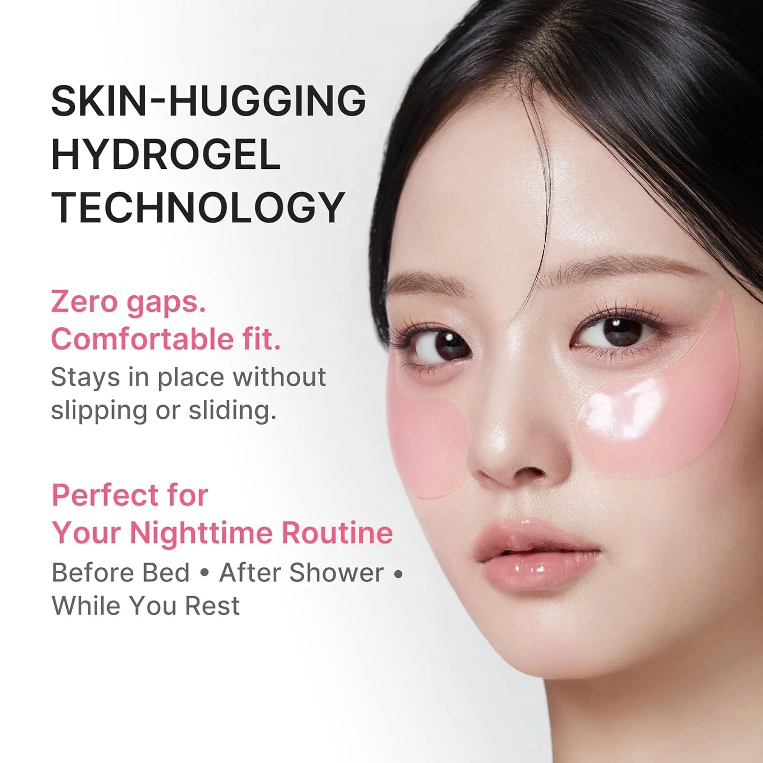 Гидрогелевые патчи для глаз Medicube PDRN Pink Caffeine Collagen Eye Patch