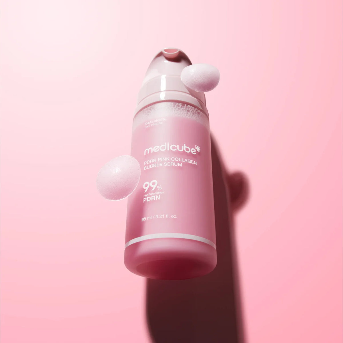 Пузырьковая сыворотка Medicube PDRN Pink Collagen Bubble Serum
