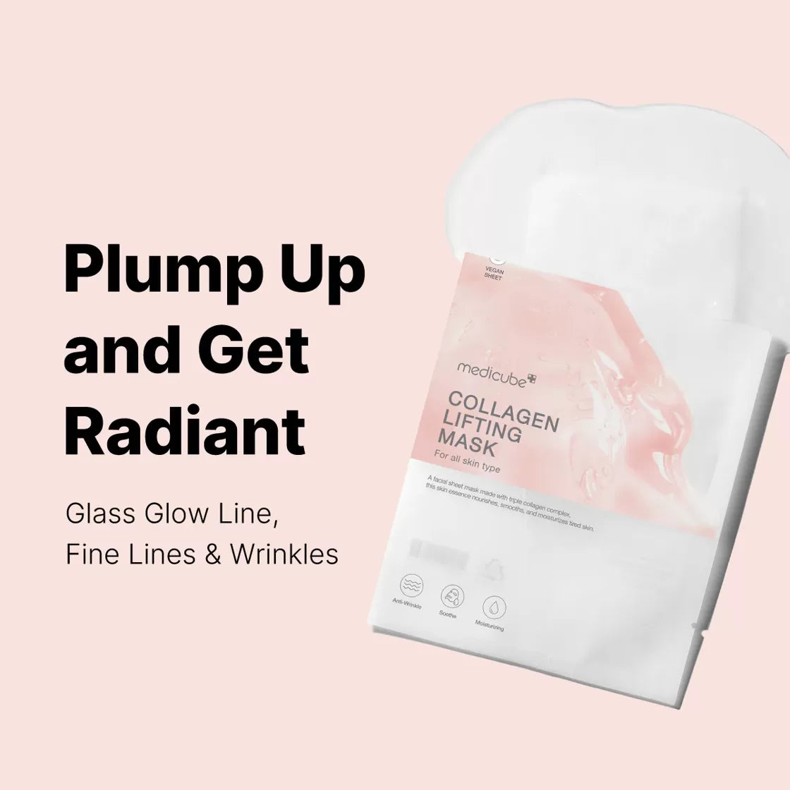 Уплотняющая тканевая маска с коллагеном Medicube Collagen Lifting Mask