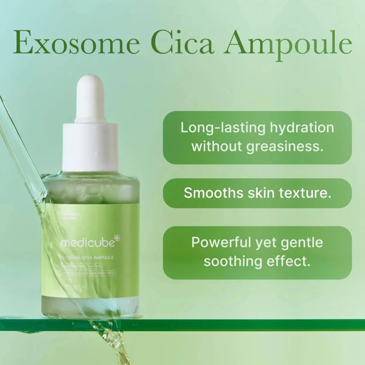 Успокаивающая сыворотка с экзосомами Medicube Exosome Cica Serum