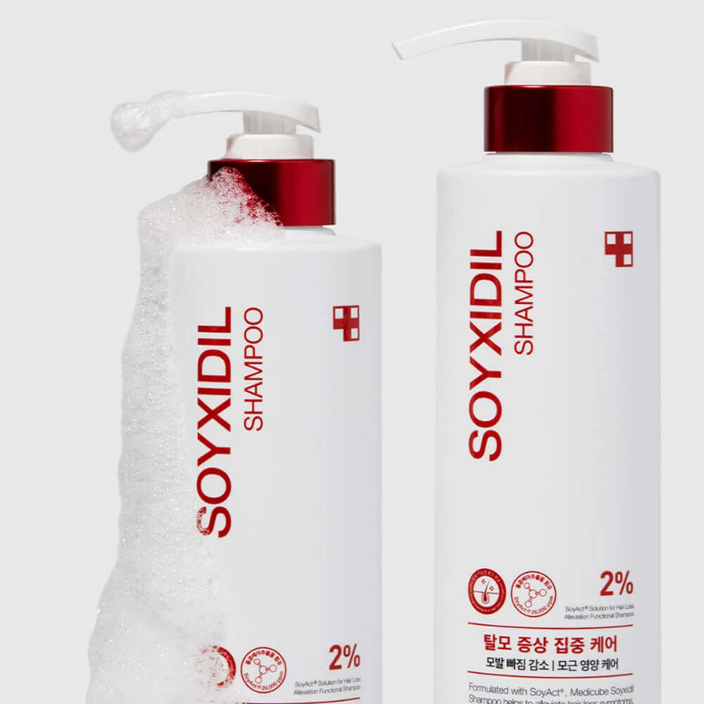 Укрепляющий шампунь с соей Medicube Soyxidil Shampoo