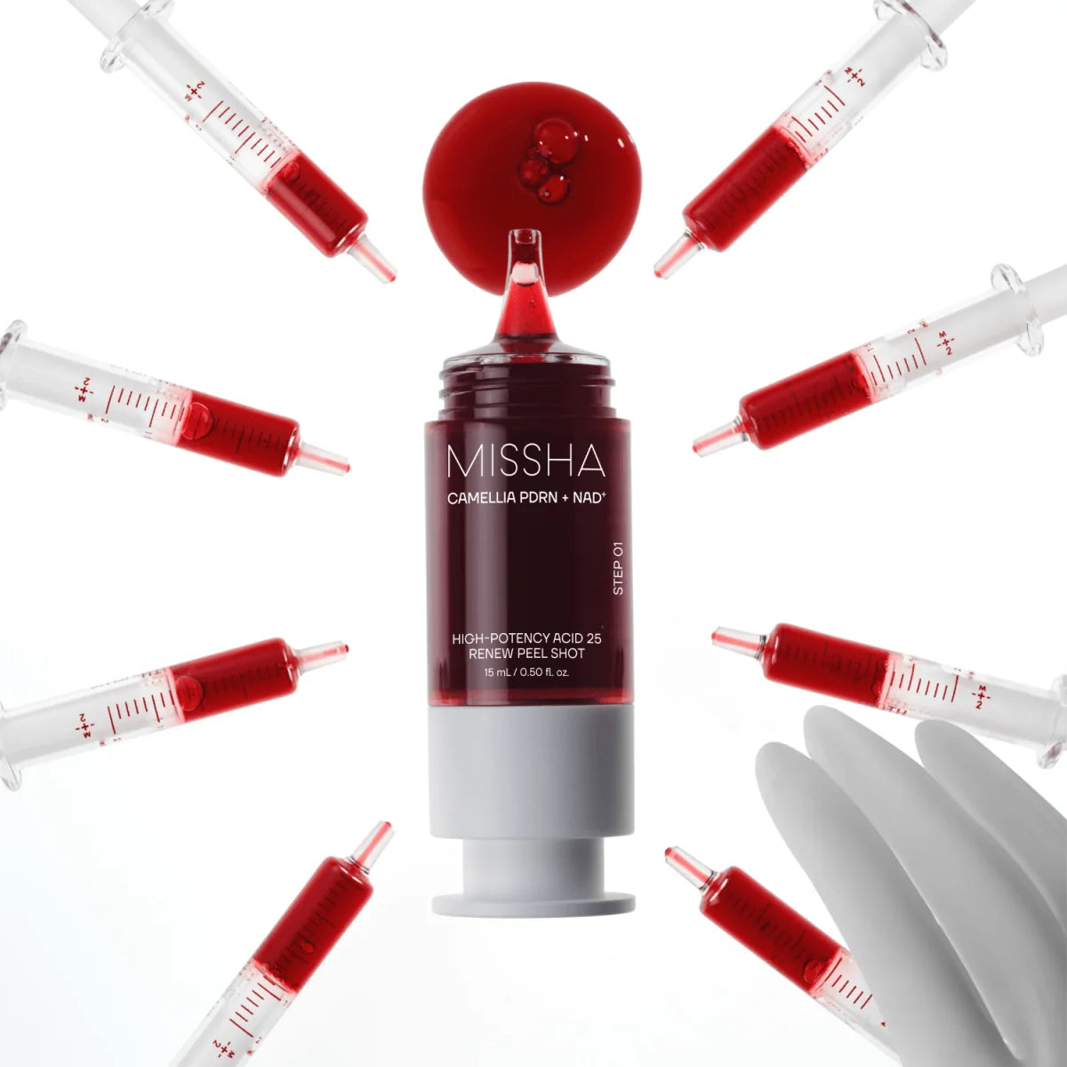 Missha PDRN NAD+ Renew Peel Shot 25