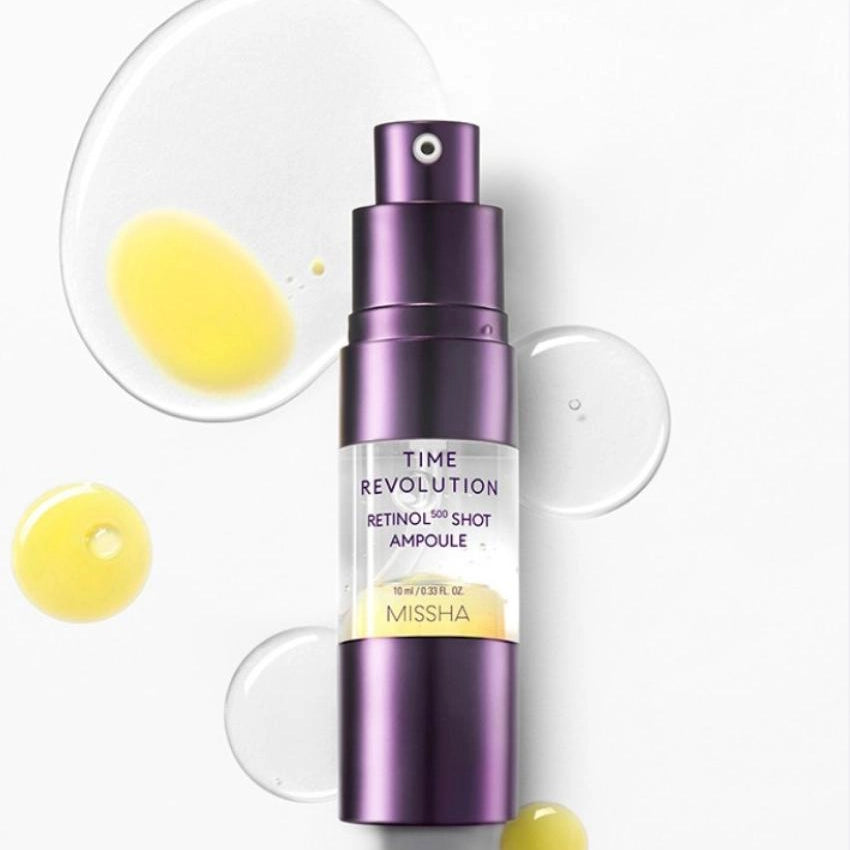 Обновляющая ретинол-ампула MISSHA Time Revolution Retinol 500 Shot Ampoule