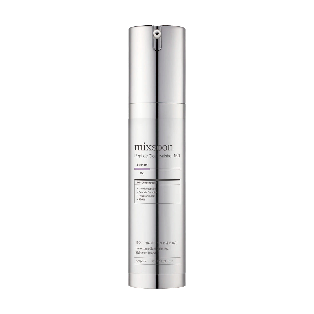 Интенсивно увлажняющая ампула Mixsoon Peptide Cica Hyalshot 150
