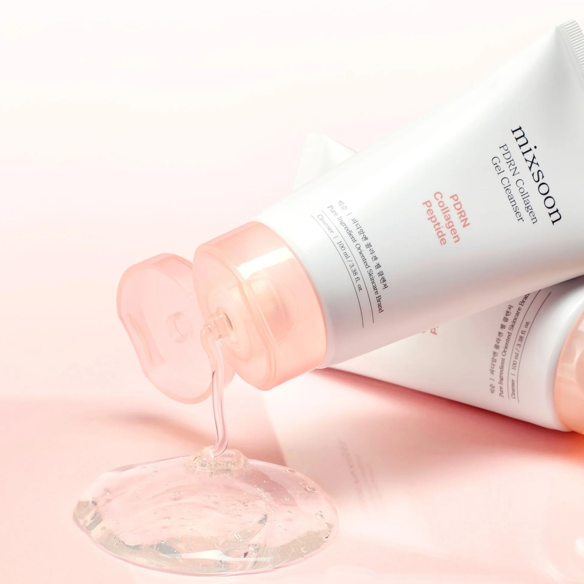 Деликатный гель для очищения кожи Mixsoon PDRN Collagen Gel Cleanser