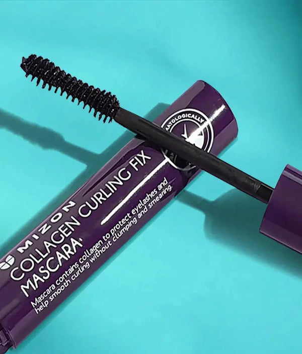 Ūdensnoturīga skropstu tuša ar kolagēnu Mizon Collagen Curling Fix Mascara