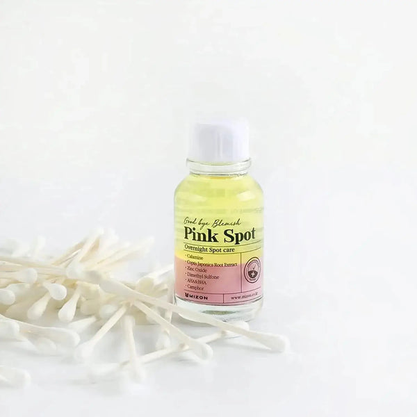 Punktveida līdzeklis pūtīšu novēršanai uz sejas Mizon Good Bye Blemish Pink Spot