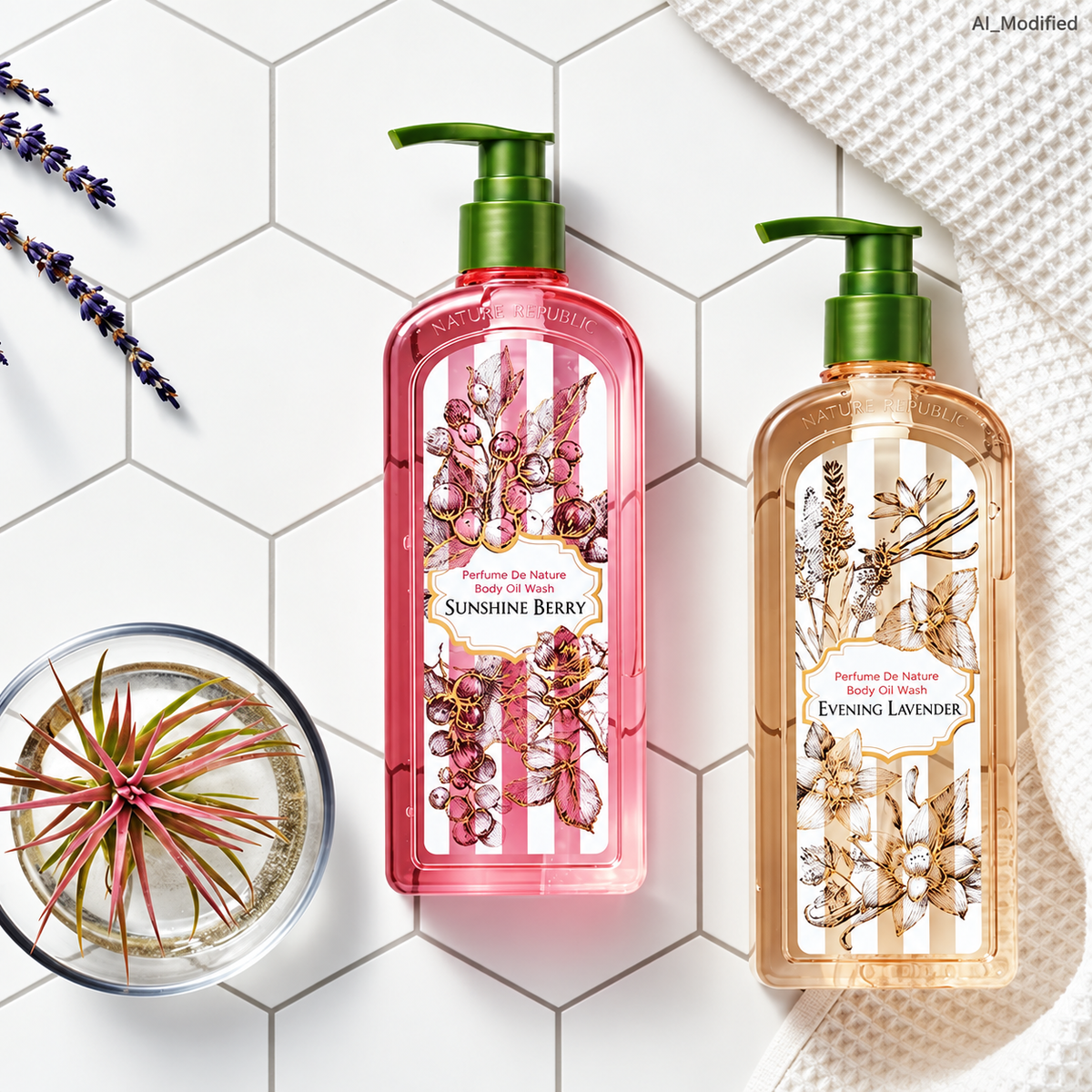 Nature Republic Perfume De Nature Body Oil Wash