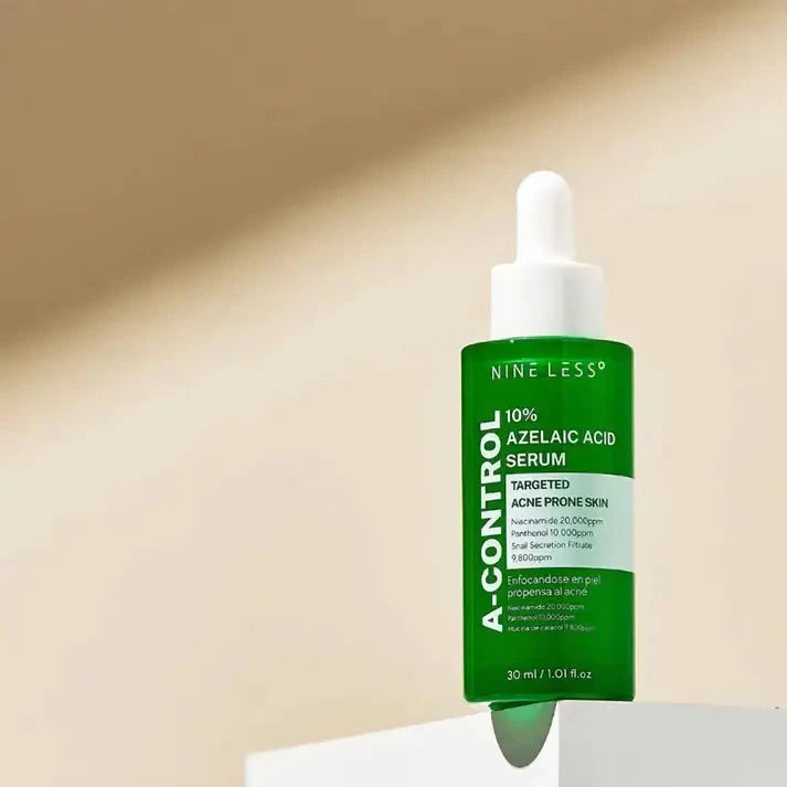 Azelaīnskābes serums aknes novēršanai Nine Less A-Control 10% Azelaic Acid Serum