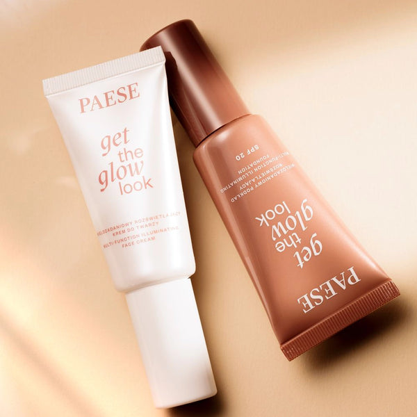 Daudzfunkcionāls izlīdzinošs un izgaismojošs krēms Paese Get The Glow Look Multi-Function Illuminating Face Cream