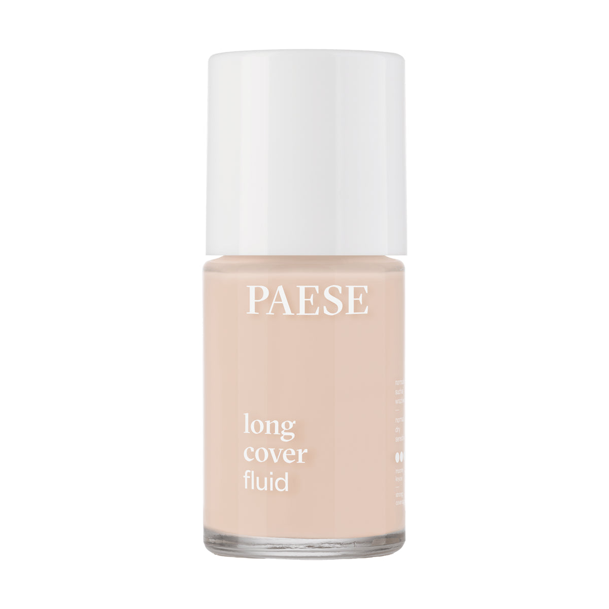 Тональный крем длительного действия Paese Long Cover Fluid