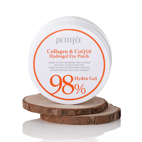 Hidrogela spilventiņi ar kolagēnu Petitfee Collagen&CoQ10 Hydrogel Eye Patch