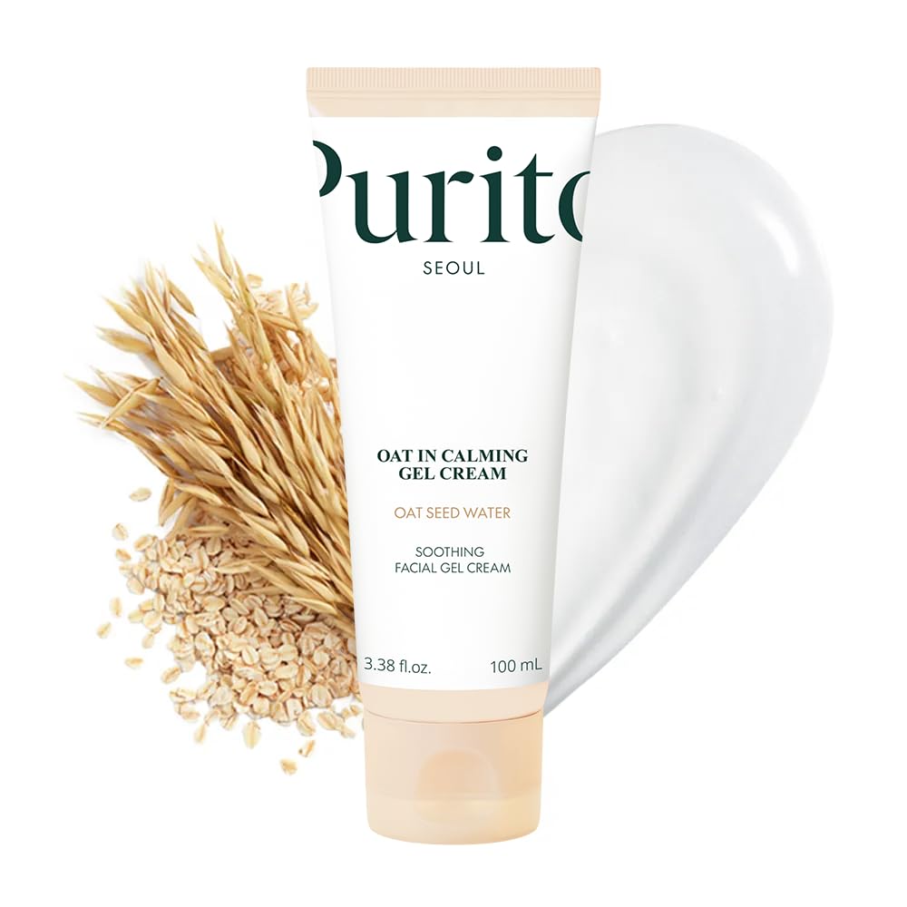 Nomierinošs gelveida krēms ar pantenolu Purito Oat-In Calming Gel Cream