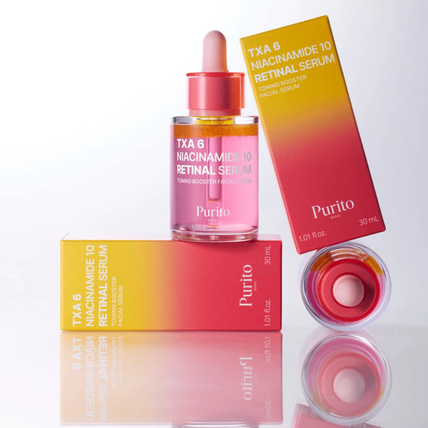 Seerum pigmentatsiooni vastu Purito Seoul TXA 6 Niacinamide 10 Retinal Serum