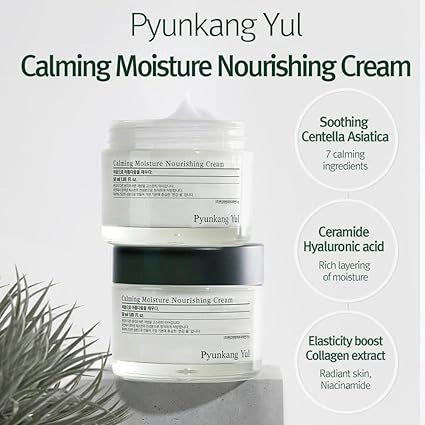 Barojošs un ādu atjaunojošs krēms Pyunkang Yul Calming Moisture Nourishing
