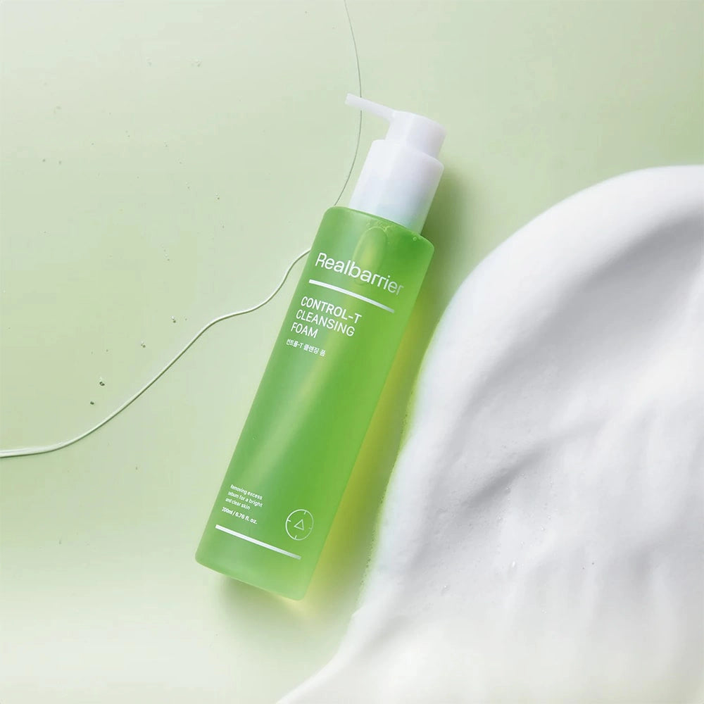Attīrošs gels problemātiskai ādai Real Barrier Control-T Cleansing Foam