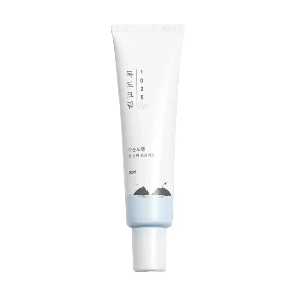 Mitrinošs krēms ādai ap acīm ar jūras ūdeni Round Lab Dokdo Eye Cream