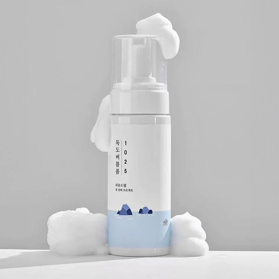 Attīrošas burbuļojošās putiņas ar jūras ūdeni Round Lab 1025 Dokdo Bubble Foam