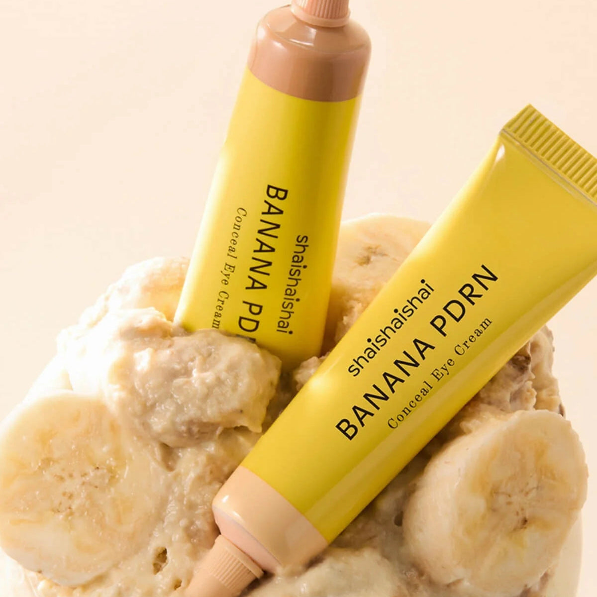 Крем-консилер для зоны вокруг глаз Shaishaishai Banana PDRN Conceal Eye Cream