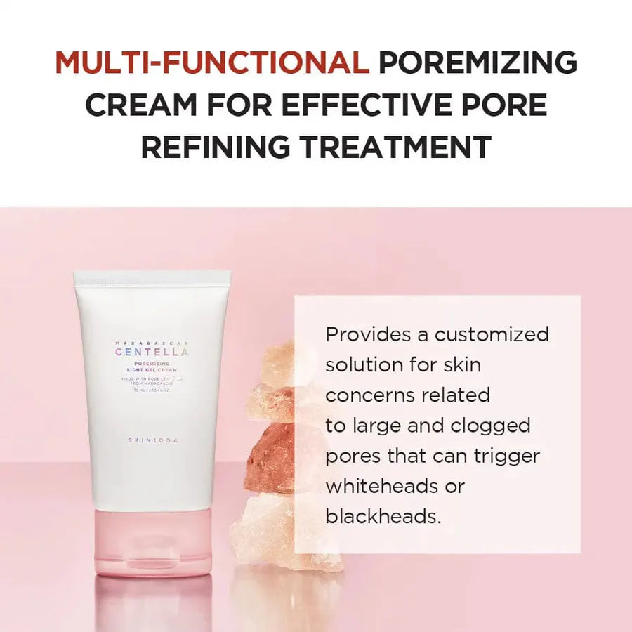 Лёгкий гель-крем для сужения пор Skin1004 Madagascar Centella Poremizing Light Gel Cream
