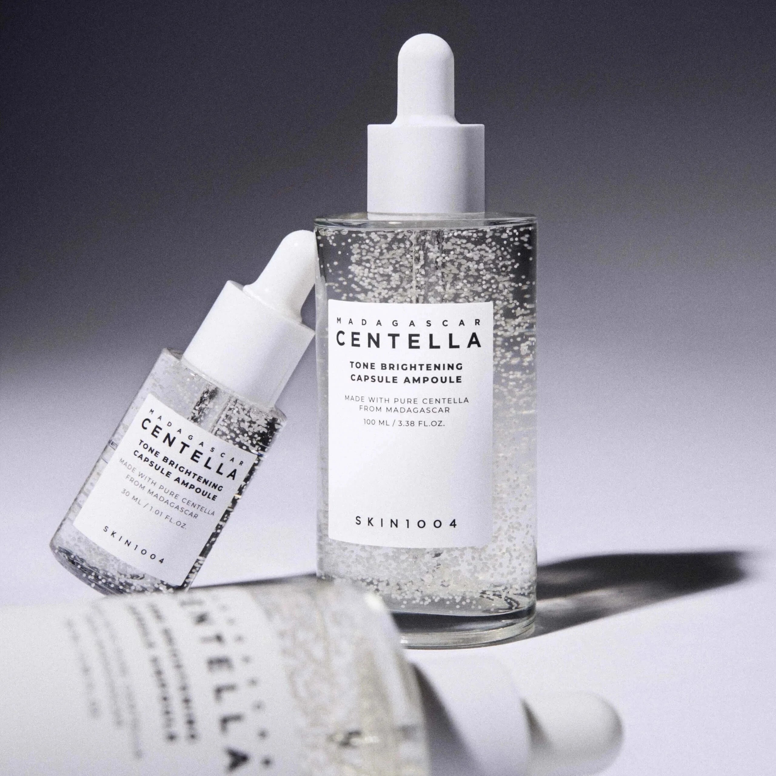 Balinoša ampula kapsulās SKIN1004 Madagascar Centella Tone Brightening Capsule Ampoule