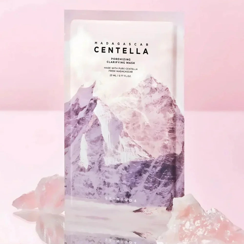 Auduma maska poru sašaurināšanai SKIN1004 Madagascar Centella Poremizing Clarifying Mask
