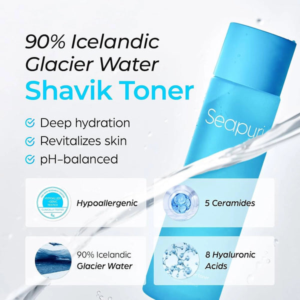 Успокаивающий тонер Seapuri Shavik Glacier Toner