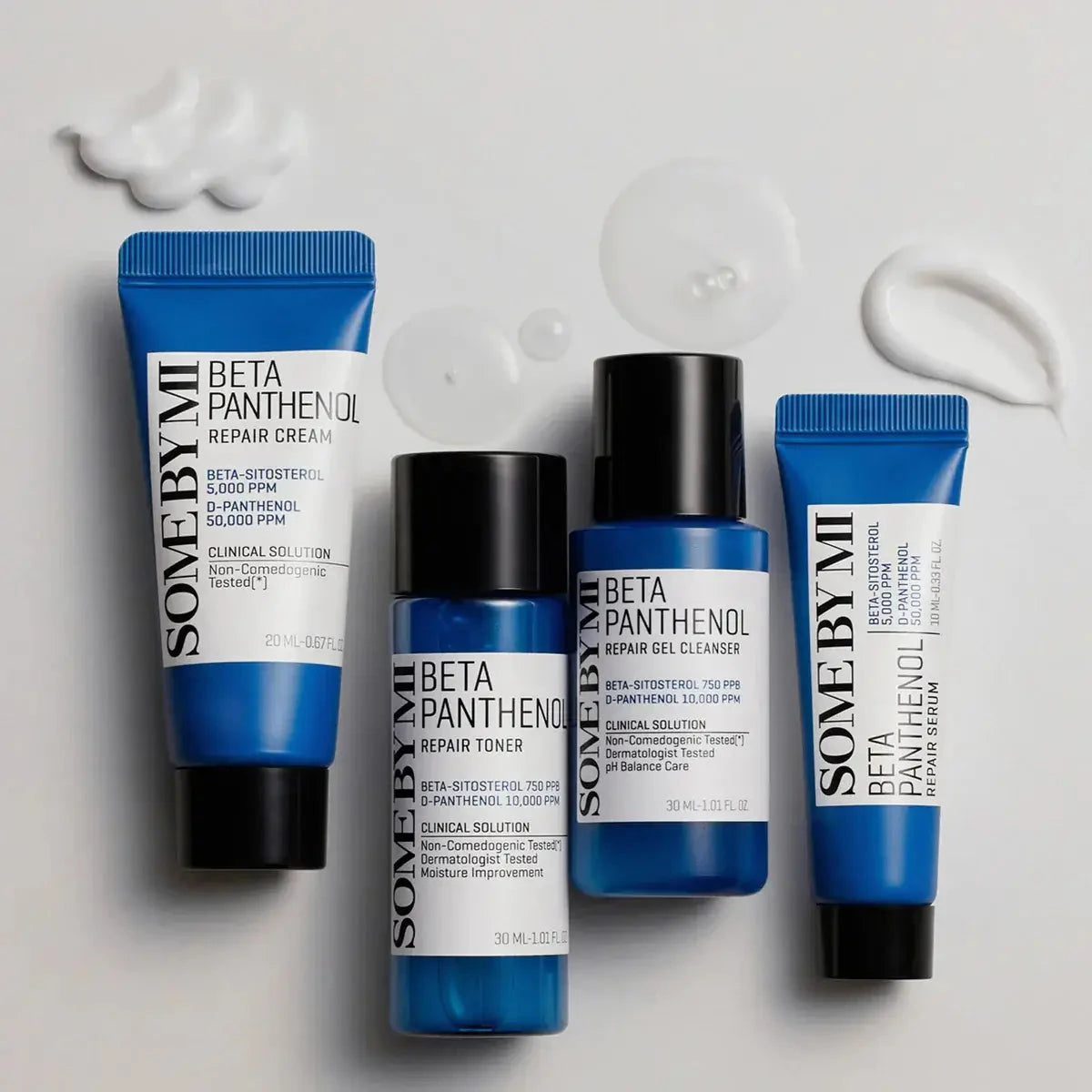 Kompleksa ādas kopšana Some By Mi Beta Panthenol Repair Starter Kit