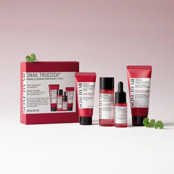 Miniatūru komplekts ar gliemežu mucīnu Some By Mi Snail Truecica Miracle Repair Starter Kit