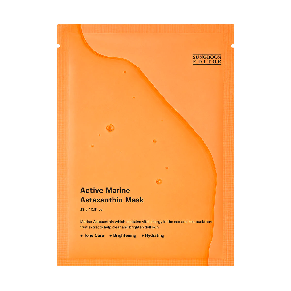 Sungboon Editor Actice Marine Astaxanthin Mask