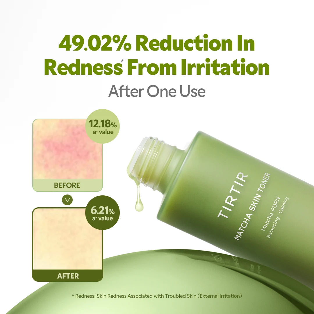 Успокаивающий тонер TIRTIR Matcha Skin Toner