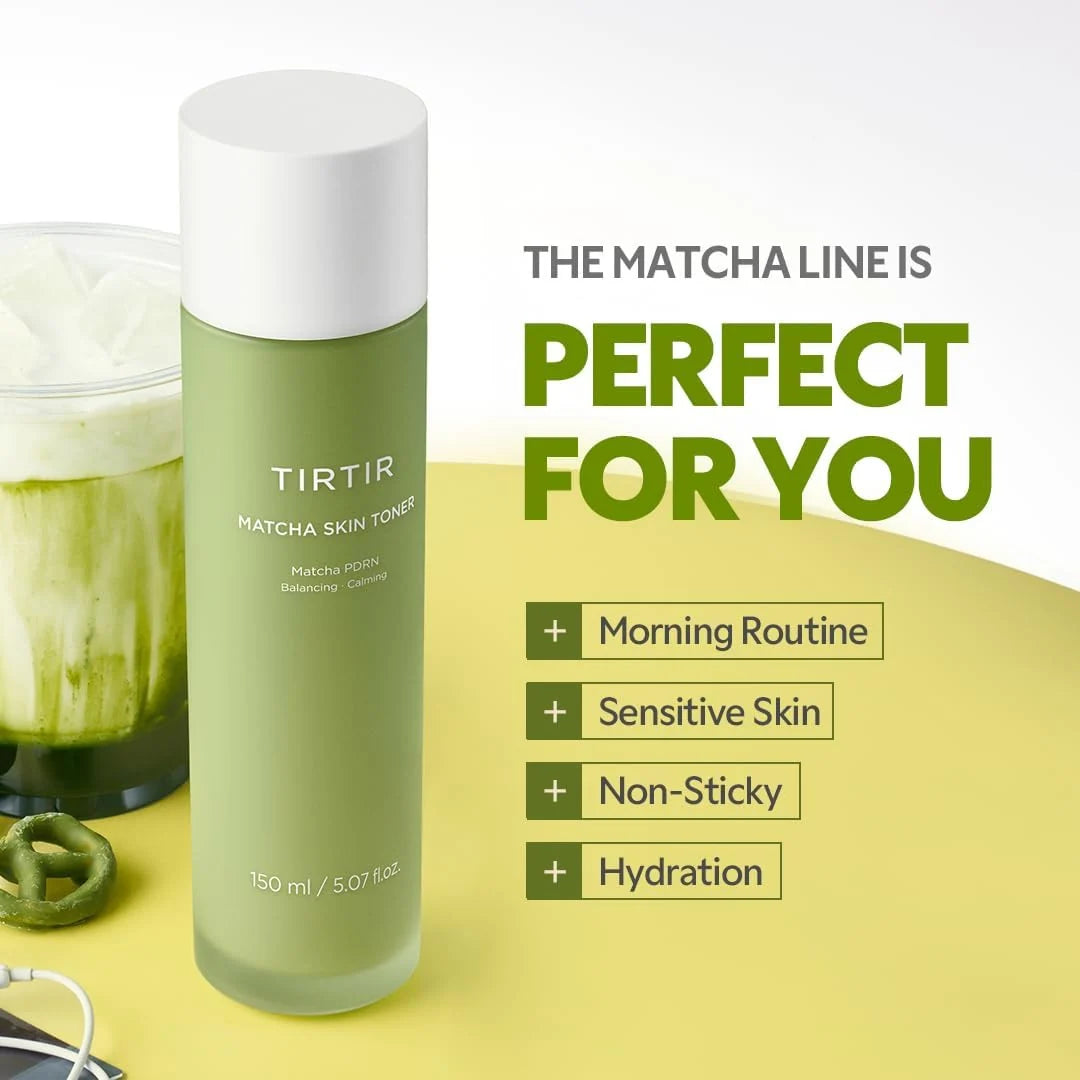 Успокаивающий тонер TIRTIR Matcha Skin Toner