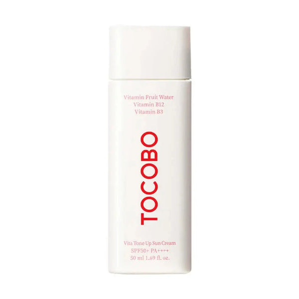 Saules aizsardzības krēms ar tonējošu efektu TOCOBO VITA TONE UP SUN CREAM DELUXE SPF50+ PA++++