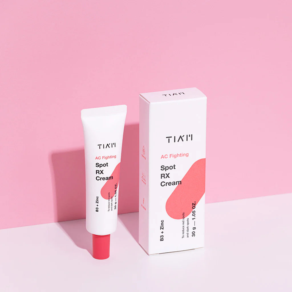 Punktveida uzklāšanai paredzēts pretiekaisuma krēms Tiam AC Fighting Spot Rx Cream