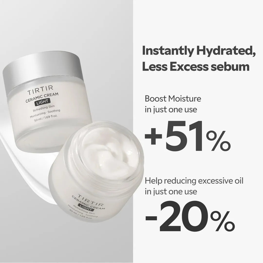 Kerge keramiididega näokreem TIRTIR Ceramic Cream Light
