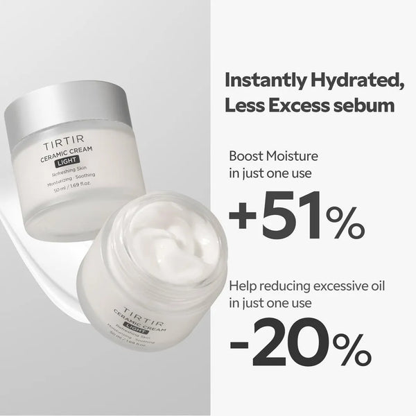 Kerge keramiididega näokreem TIRTIR Ceramic Cream Light