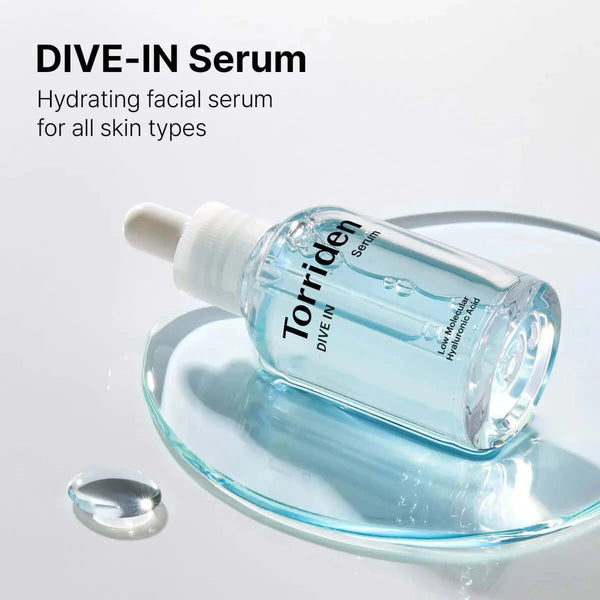 Serums ar zemas molekulmasas hialuronskābi Torriden DIVE-IN Low Molecular Hyaluronic Acid Serum