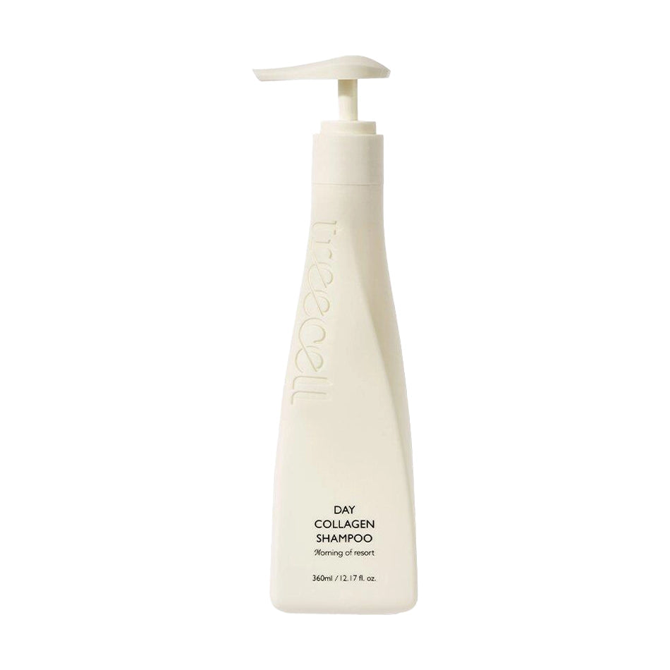 Lietošanai no rītiem paredzēts šampūns matiem ar kolagēnu Treecell Day Collagen Shampoo Morning of Resort