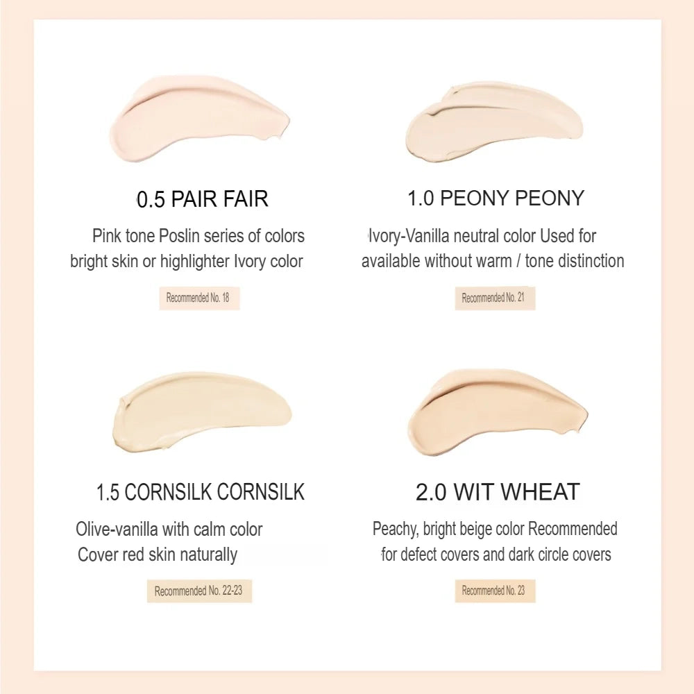 Kauakestev ja loomuliku tulemusega peitekreem UNLEASHIA Bye Bye My Blemish Concealer