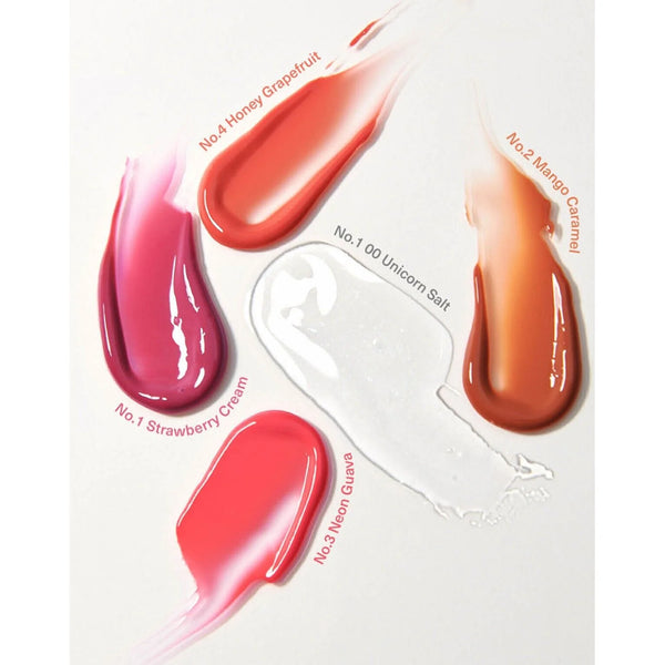 Huuleläige-plamperis niisutava ja volüümi andva toimega UNLEASHIA Sisua Popcorn Syrup Lip Plumper