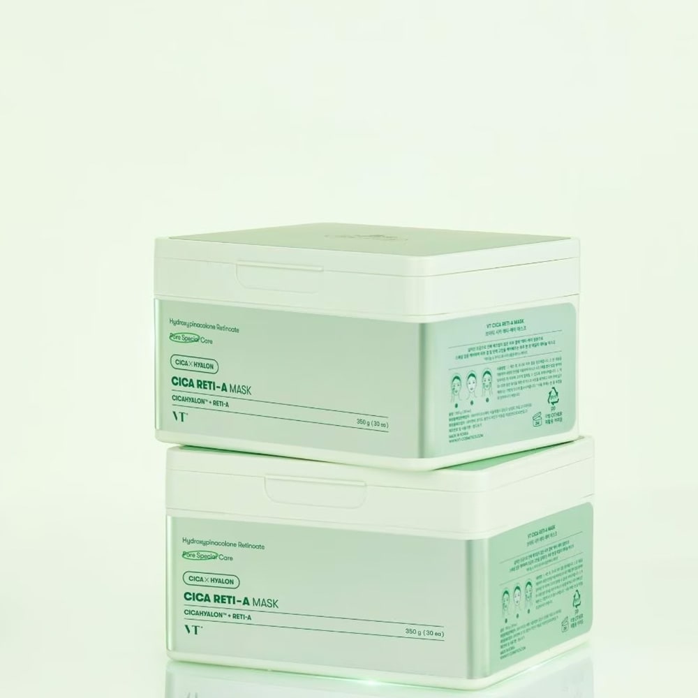 Набор масок с ретинолом VT Cosmetics CICA Reti-A Mask