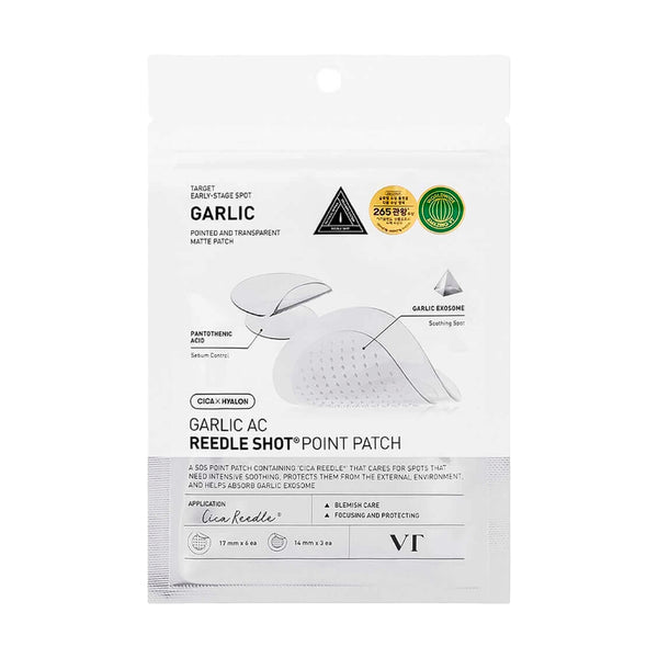 Патчи для заживления акне VT Cosmetics Garlic AC Reedle Shot Point Patch