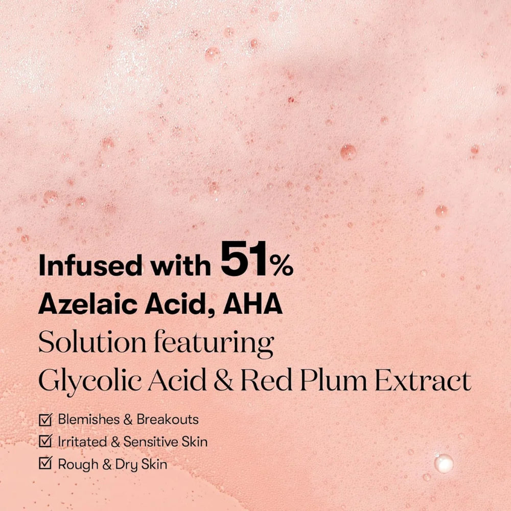 Пузырьковая сыворотка с азелаиновой кислотой VT Cosmetics Red Micro Bubble Serum Azelaic Acid AHA