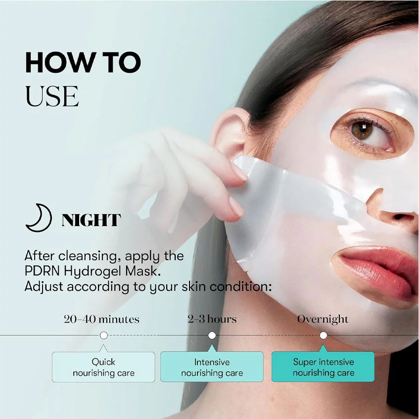Hüdrogeelmask naha elastsuse jaoks VT Cosmetics PDRN Hydrogel Mask