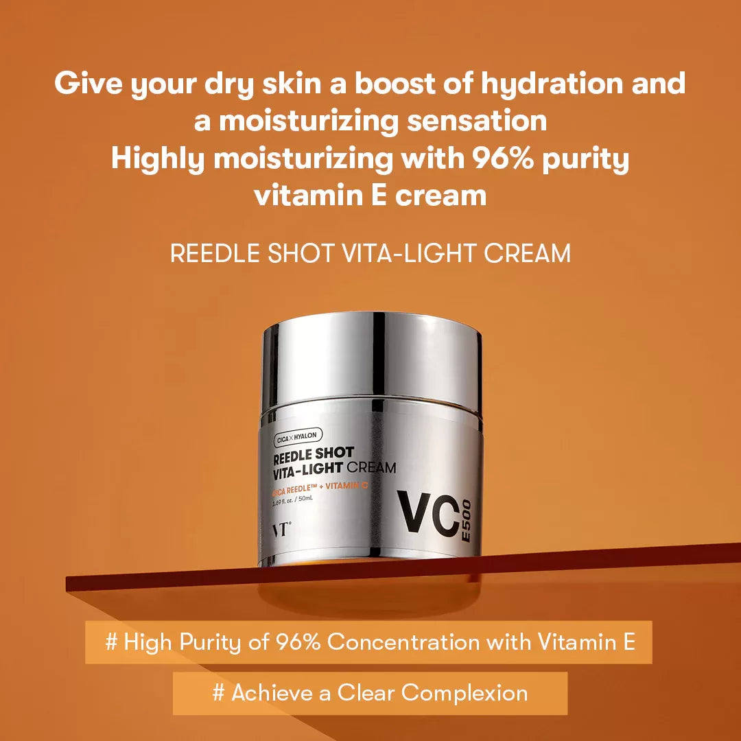 Balinošs krēms ar mikroadatām VT Cosmetics Reedle Shot Vita-Light Cream