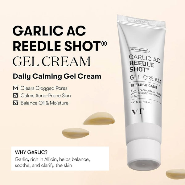 VT Cosmetics Garlic AC Reedle Shot Gel Cream