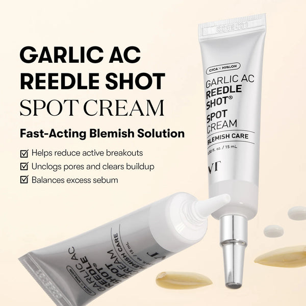 Точечный крем VT Cosmetics Garlic AC Reedle Shot Spot Cream