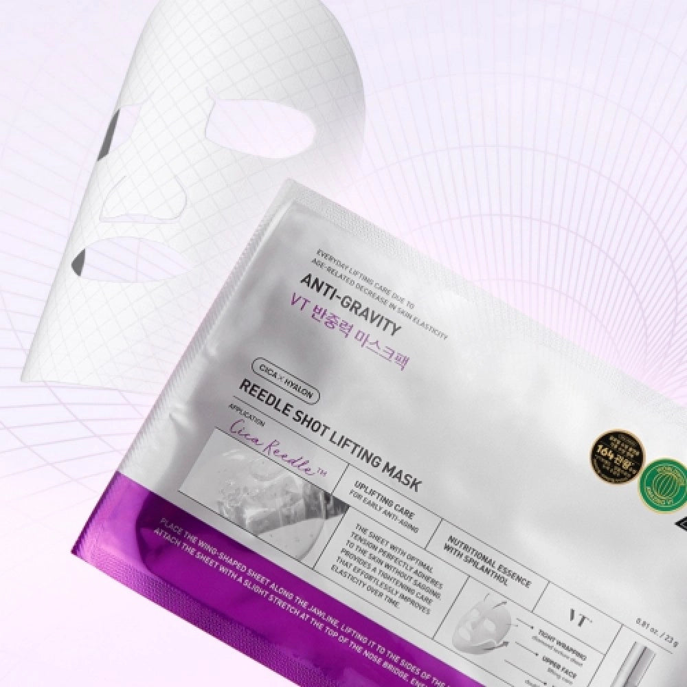 Маска для лифтинга и упругости кожи VT Cosmetics Reedle Shot Lifting Mask